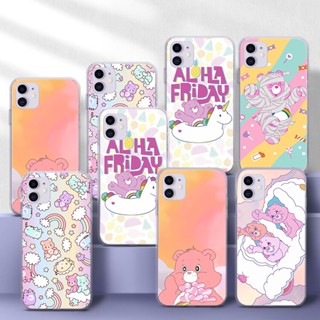 เคสโทรศัพท์มือถือแบบนิ่ม TPU ใส ลายหมีน่ารัก 36U สําหรับ Samsung S10 S10E S20 Fe Lite S20 Ultra S21 Plus