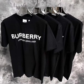 [Official]PRIA Burberry LONDON ENGLAND T-Shirt Men Women COMBED 30S