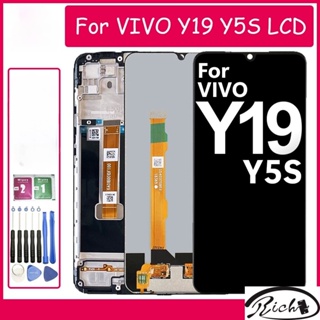 อะไหล่หน้าจอสัมผัส Lcd แบบเปลี่ยน สําหรับ VIVO Y19 Y5S 6.53 นิ้ว