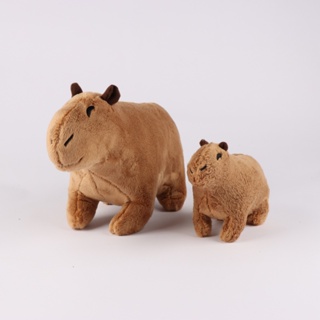 ตุ๊กตาคาปิบาราจําลอง 20/30cm จําลอง ขนปุย คาปิบารา Simulation Capybara Toys ของขวัญวันเกิด