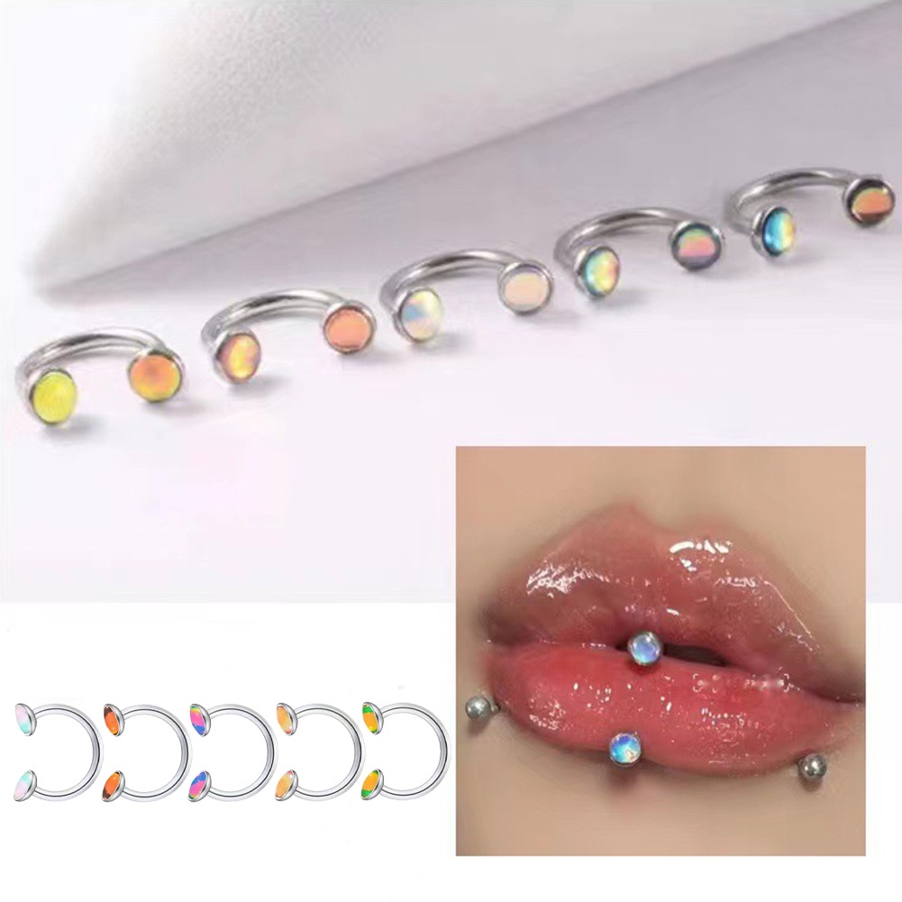 เครื่องประดับ จิวเจาะร่างกาย ปาก แคนดี้ สีแคนดี้