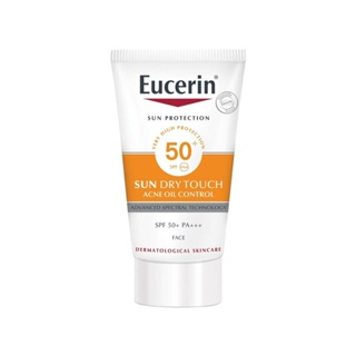 Eucerin ยูเซอริน ซัน ดราย ทัช ออยล์ คอนโทรล เฟซ เอสพีเอฟ50+ 20 มล