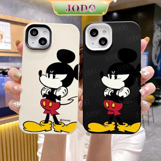 เคสโทรศัพท์มือถือ ซิลิโคนนิ่ม TPU กันกระแทก ลายมิกกี้เมาส์โกรธ สําหรับ iPhone 14 13 12 11 Promax 6 6S 7 8 Plus X XR XSMax SE