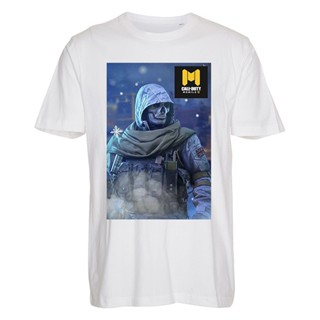 Call of Duty CODM T-Shirts White Unisex Cotton_02