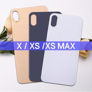 Oem ฝาครอบแบตเตอรี่ด้านหลัง แบบไม่มีกาว สําหรับ iPhone X XS XS Max