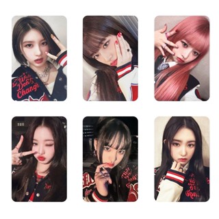 โปสการ์ดอัลบั้ม IVE New Album IVE Performance Behind Photocards Rei Liz Wonyoung Yujin Leeseo Gaeul Lomo Cards Starship Kpop SX จํานวน 6 ชิ้น ต่อชุด