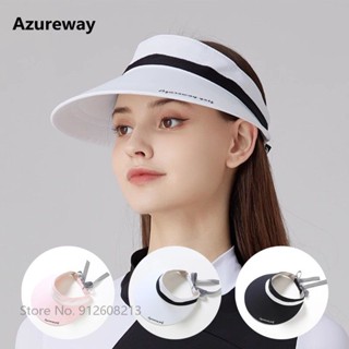 Azureway หมวกเบสบอล กันแดด ระบายอากาศ ป้องกันรังสียูวี ประดับโบว์ เหมาะกับฤดูร้อน สําหรับผู้หญิง