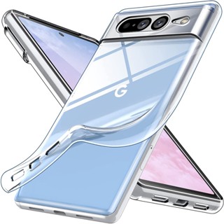 Google Pixel 8 7 Pro 7A Pixel8 Pixel7 Pixel7A Transparent TPU Case Soft Clear Silicon Back Cover Anti Fall Protection Cell Phone Casing