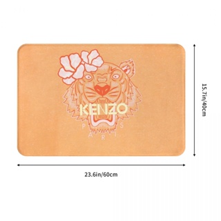 ใหม่ Kenzo (5) พรมเช็ดเท้า ผ้าสักหลาด กันลื่น ดูดซับน้ําได้ดี แห้งเร็ว 16x24 นิ้ว สําหรับห้องน้ํา ห้องนั่งเล่น โซฟา ห้องนอน พร้อมส่ง