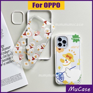 3 IN 1 เคสโทรศัพท์มือถือแบบใส ลาย IN 1 สําหรับ Oppo A5S A12 A7 A3S A12E A5 A9 A15 A15S A35 A16 A16S A16K A16E A17 A17K A53 A53S A54 A55 A57 2022 A94 Reno 5 7 8 5F F9 Pro 2020 4G 5G สุนทรียศาสตร์ แบบใส