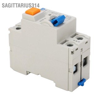 Sagittarius314 เบรกเกอร์ 63A 230V 1P+N สวิตช์ป้องกัน MCB 6kA ความสามารถในการทำลายเพื่อความปลอดภัยภายในบ้าน