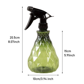 2pcs Garden Watering Transparent Multifunctional Empty Refillable Cleaning Solutions Plants Flowers Spray Bottles