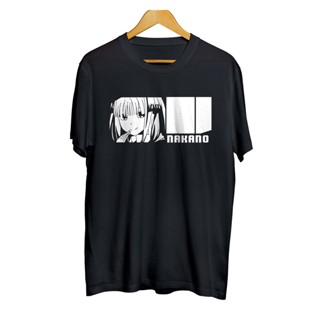 【Hot】เสื้อยืดผ้าฝ้าย 100% พิมพ์ลายอนิเมะ Nino NAKANO GO TOUBUN NO HANAYOME ยุค 30