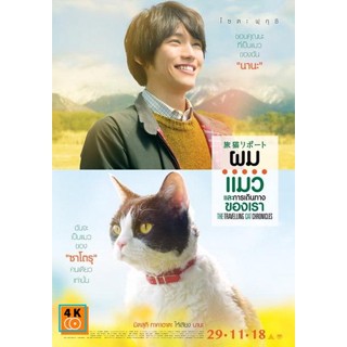 หนัง DVD ออก ใหม่ ผม แมว และการเดินทางของเรา The Travelling Cat Chronicles (เสียง ไทย/ญี่ปุ่น ซับ ไทย/อังกฤษ) DVD ดีวีดี