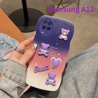 เคสโทรศัพท์มือถือ กันกระแทก ลายการ์ตูนหยัก ไล่โทนสี สําหรับ Samsung A20 A30 A12 A10S A13 A11 A21S A20S A03S A22 A23 A32 A53 5G