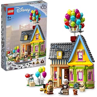 ของเล่นตัวต่อเลโก้ Disney 100 Carls Flying House 43217 สําหรับเด็ก 9 ปี