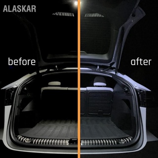 ALASKAR Mega Bright 6500K 48 LEDs Trunk Light Plug and Play ทดแทนสำหรับ Tesla รุ่น Y 2021 ขึ้นไป