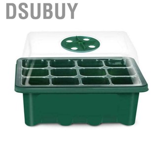 Dsubuy 12 Hole Seeding Starter Box Plastic Nursery Seedling Tray Plant Growing Holder  Grow For Home Garden Balcony