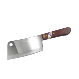 มีด mhfsuper มีดทำครัว มีดสับกระดูก ด้ามไม้ ขนาด 26.5 CM. No. 830 รุ่น Kitchen-knife-kiwi-830-09F-Boss