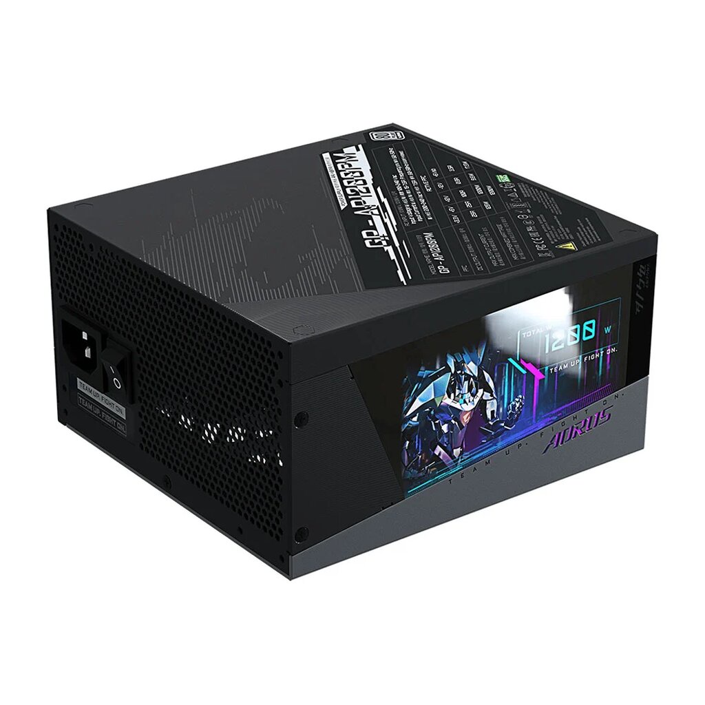 AORUS POWER SUPPLY (อุปกรณ์จ่ายไฟ) GIGABYTE 1200W (AP1200PM) 80 PLUS PLATINUM รับประกัน 10 ปี