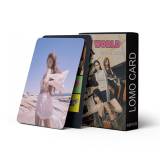 โปสการ์ด อัลบั้มรูปภาพ AESPA MY WORLD GISELLE WINTER KARINA NINGNING 55 ชิ้น ต่อกล่อง