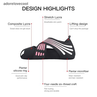 Adth รองเท้าบัลเล่ต์ รองเท้าโยคะ กันลื่น สําหรับเต้นรํา พิลาทิส บัลเล่ต์