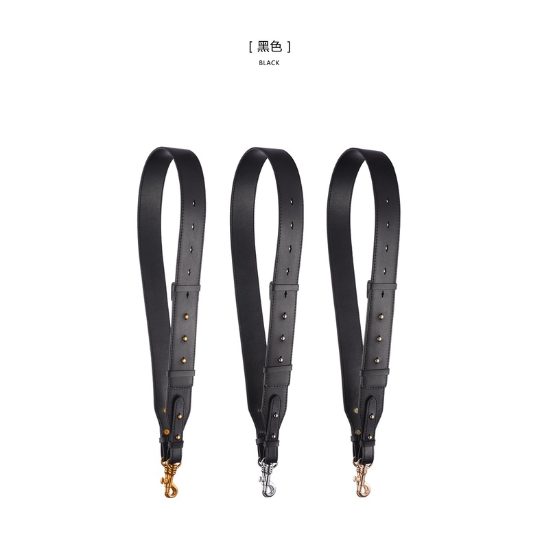 สายรัด 4 ซม.กว้าง Casual แฟชั่น Multi-Stage ปรับสายคล้องไหล่กว้าง One-Shoulder Messenger กระเป๋าสายคล้อง All-Match Cowhide สายสะพายกว้างหญิง