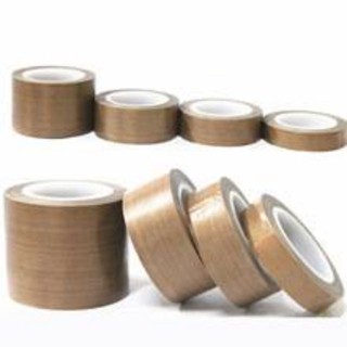 เทปและกาว เทป ทนความร้อน TEFLON TAPE (t0.13-0.18mm.) PTFE TEFLON TAPE ใช้ติด เทปเครื่องซีล ปากถุง และ อื่นๆ