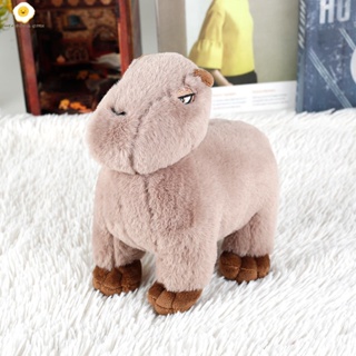 ของเล่นตุ๊กตานุ่ม รูปการ์ตูน Capybara น่ารัก ขนาด 7.8 นิ้ว ของขวัญ สําหรับเด็ก