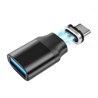 Ooh อะแดปเตอร์แปลงสายชาร์จแม่เหล็ก Type C ตัวผู้ เป็น USB3 0 ตัวเมีย