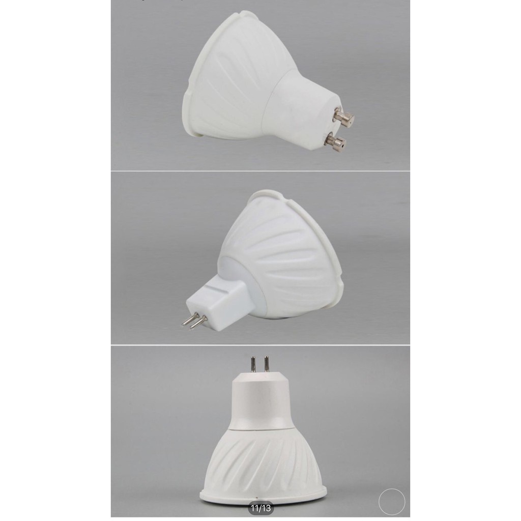 อุปกรณ์สำหรับหลอดไฟ 🔥โค้ด DET50MAY ลด50% 🔥 หลอด LED MR16 12V 220v /GU5.3 /GU10 SMD 7W DC 12V / Dayli