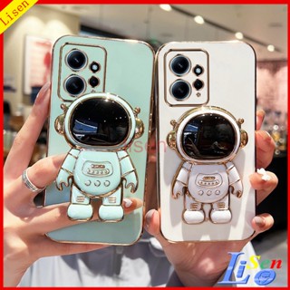   เคส Redmi Note 12 Note 12 Pro 5G Note11 Pro Note11S Note10S Note10 Pro Note10 5G เคสโทรศัพท์มือถือ ลายนักบินอวกาศ พร้อมขาตั้ง สําหรับ YHY