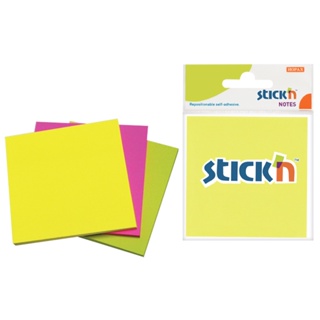 StickN กระดาษโน้ต 3x3" รุ่น 21093 คละสี