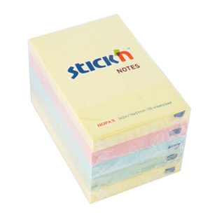 StickN กระดาษโน้ต 3x2" คละสี (แพ็ค5เล่ม)