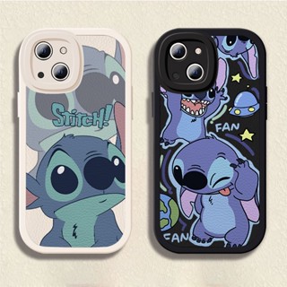 เคสโทรศัพท์มือถือหนัง ซิลิโคนนิ่ม กันกระแทก ลายการ์ตูน Stitch น่ารัก สําหรับ infinix Hot 11 10 9 Play 11S 10S 10T 10lite note8 Smart 5 6