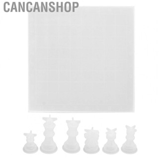 Cancanshop Chess Silicone Mold  Chess Molds Flexible  for Making Chess