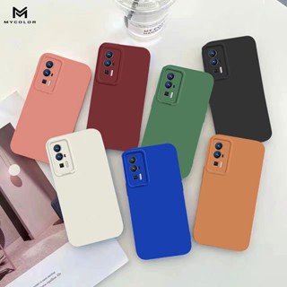 สึกซิลิโคนนุ่มเคส กล้องป้องกันดวงตาแองเจิลขอบเหลี่ยมกันกระแทกสีเ XIAOMI POCO F5 PRO 5G 4G 2023