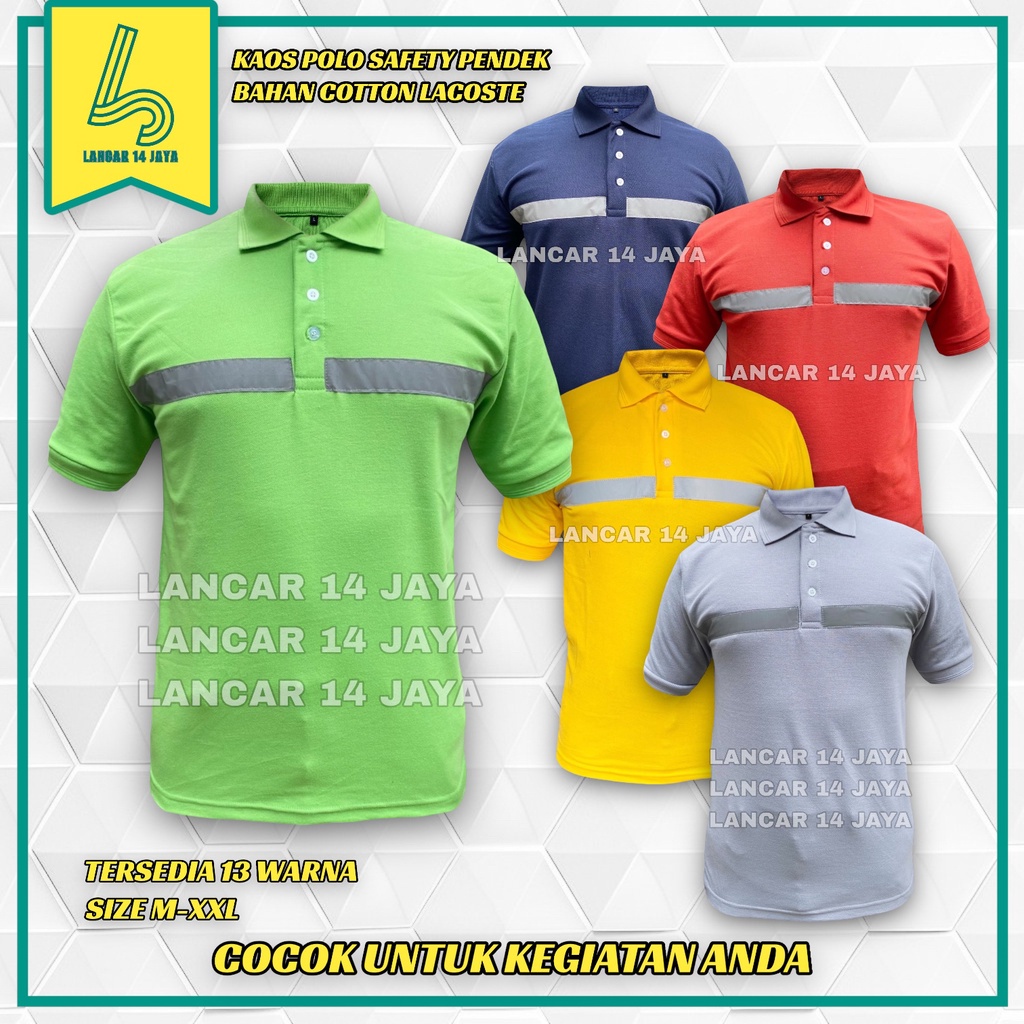 KATUN TTM เสื้อยืด Safety Polo Shirt Safety Original Cotton Safety Shirt Safety Wearpack Clothing