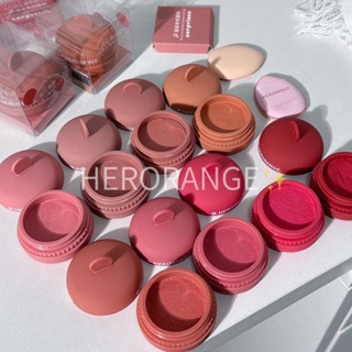 Herorange บลัชออน เนื้อแมตต์ สีนู้ด ธรรมชาติ สําหรับแต่งหน้า