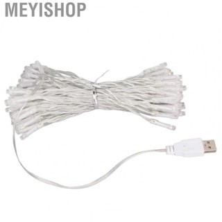 Meyishop 32.8ft String Lights Indoor Outdoor Plug In String Light  String Light For