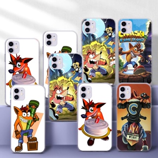 เคสโทรศัพท์มือถือแบบนิ่ม TPU ใส ลายเกมคลาสิก Crash Bandicoot 33IH สําหรับ Samsung S7 Edge A9 M30S M21 M31 M51 Note 10 Lite Plus 20 Ultra 8 9