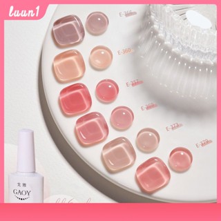 Popular New Jelly Nail Polish Nail glue Gel UV Spring/Summer Ice Transparent Color Nude Pink Popular Color Nail Glue