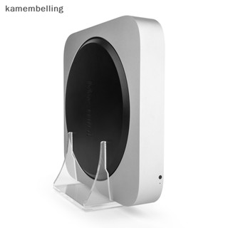 Kamembelling กล่องเราเตอร์อะคริลิคใส แนวตั้ง กันลื่น สําหรับ Mac Mini EN 2010-2020