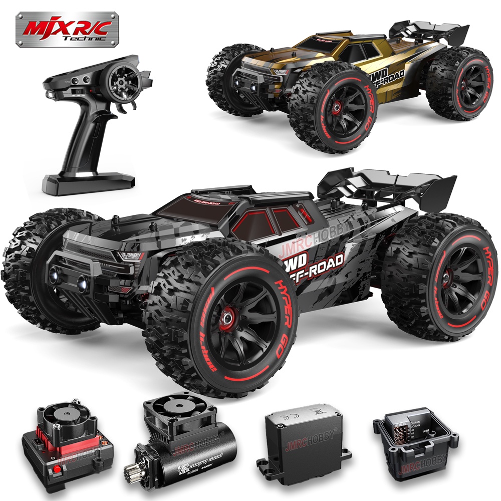 MJX 1/14 Hyper Go 14209 14210 V3 pgrade 2500mah รีโมทคอนโทรล Splash-กันน้ําความเร็วสูง Brushless RC 