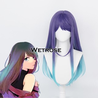 [Wetrose] พร้อมส่ง วิกผมยาว คอสเพลย์อนิเมะ Oshi No Ko Kurogawa Akane สําหรับผู้หญิง