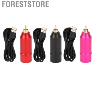 Foreststore Mini  Rotary Tattoo Pen  Pack Power Supply RCA Tattoo Machine