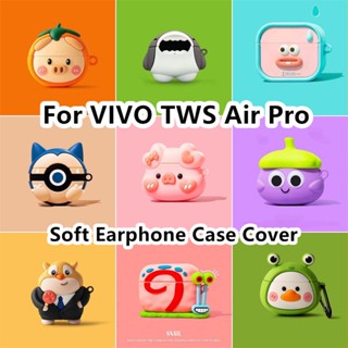 พร้อมส่ง!  เคสหูฟัง แบบนิ่ม ลายการ์ตูน สําหรับ VIVO TWS Air Pro TWS Air Pro