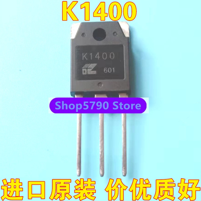 นําเข้าใหม่ K1400 2SK1400 TO-247 ผลิตภัณฑ์หลอดผล MOSField ในสต็อกการประกันคุณภาพ