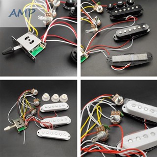 ⚡Clearance⚡Pickup Wiring Harness 1 Set 5-Way 500K With Knob Cap ST Series Electric Guitar