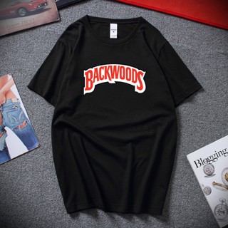 [พร้อมส่ง] เสื้อยืดแขนสั้น ผ้าฝ้าย พรีเมี่ยม พิมพ์ลาย Backwoods สไตล์ฮิปฮอป ฮาราจูกุ สตรีทแฟชั่น